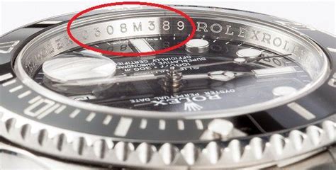 pre owned Rolex serial number